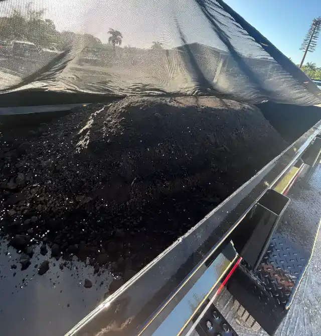 On-Call Hauler delivers various landscaping materials and aggregates to customers in Palm Beach County Florida