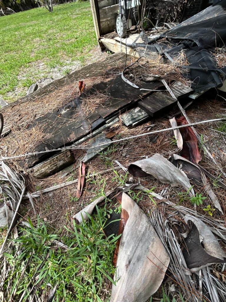 Debris cleanup and removal in Palm Beach County