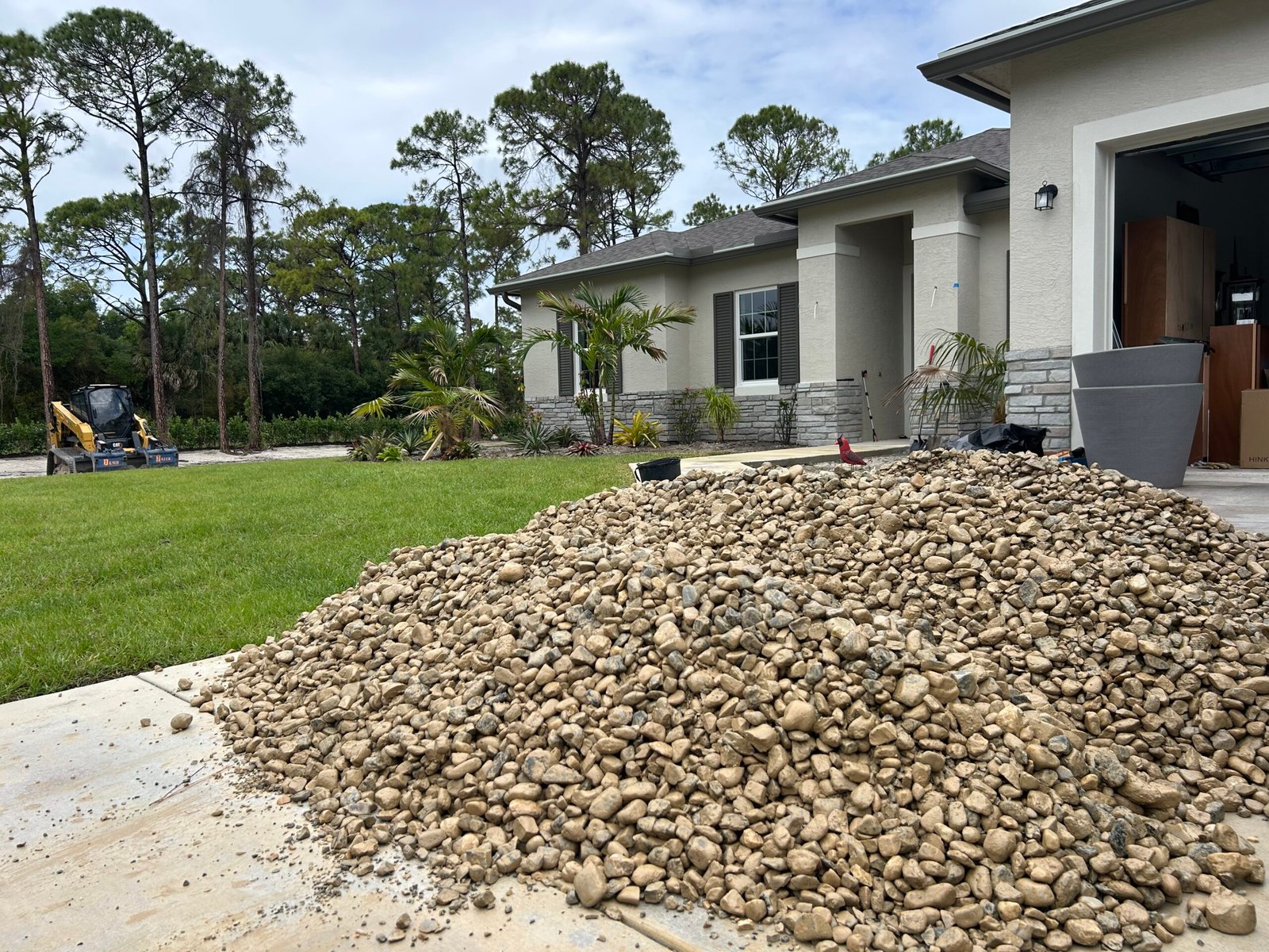 Home rock delivery in Palm Beach County