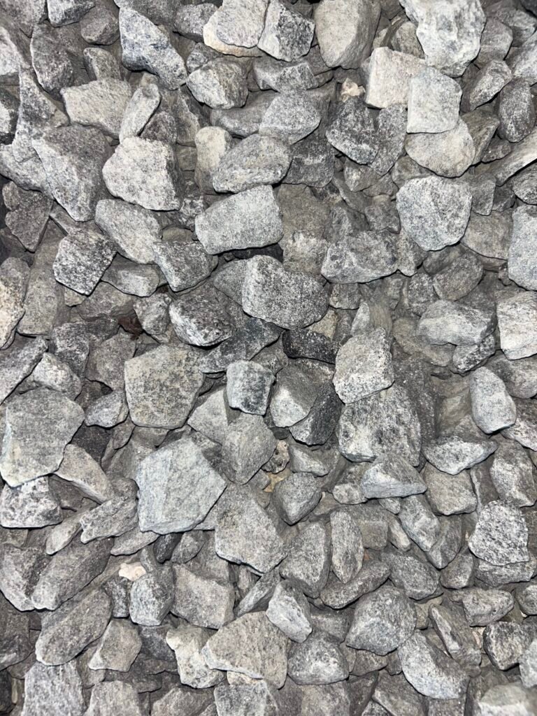 Black Granite rock delivery in Palm Beach County