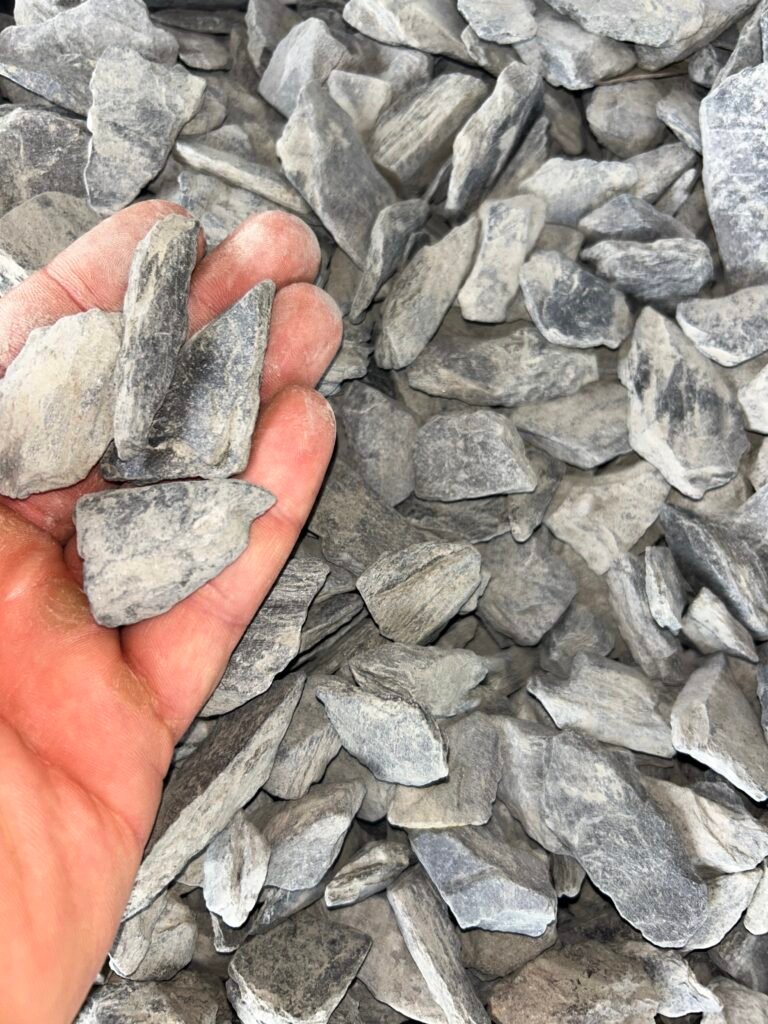Black Slate Rock Chips delivery in Palm Beach County