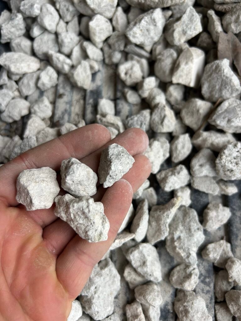 Rock #57 drain rock delivery in Palm Beach County