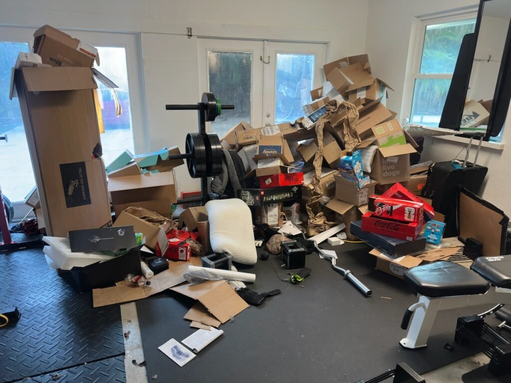 Cardboard pickup and recycle in Palm Beach County