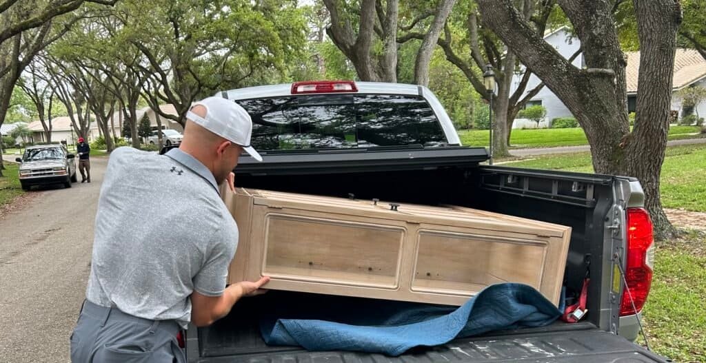 Junk removal curbside pickup in Palm Beach County Florida
